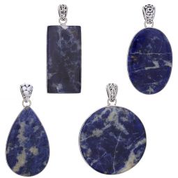 Assorted Shapes XL Sodalite Pendant (62 to 70mm H)