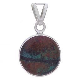 (CLEARANCE) Assorted Round Plain Sonora Sunset Pendant  (32 to 34mm H)